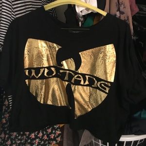 Wu tang clan crop top